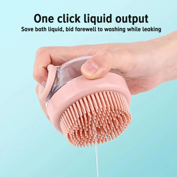 Silicone Dog Shampoo Brush - Image 4